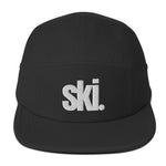 ski. Five Panel Camper Hat