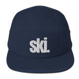 ski. Five Panel Camper Hat