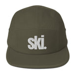 ski. Five Panel Camper Hat