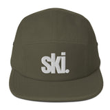 ski. Five Panel Camper Hat