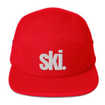 ski. Five Panel Camper Hat