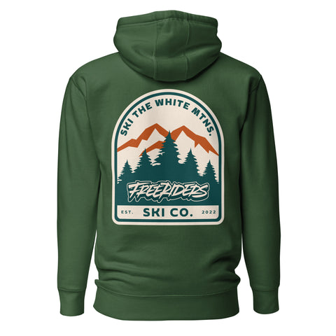 White Mountain National Forest Badge Premium Hoodie