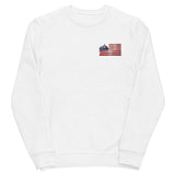 Ski Flag Embroidered Crew